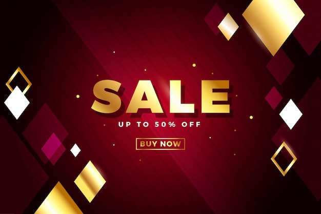 Luxury sale background