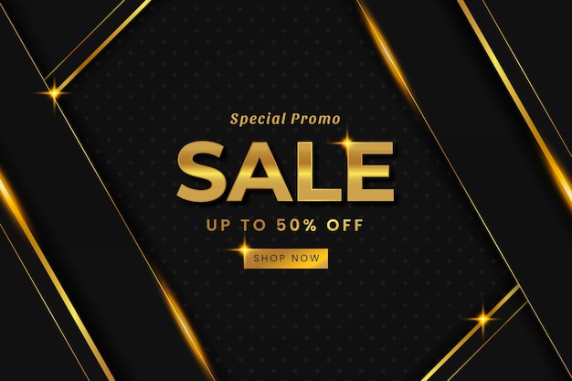 Luxury sale background