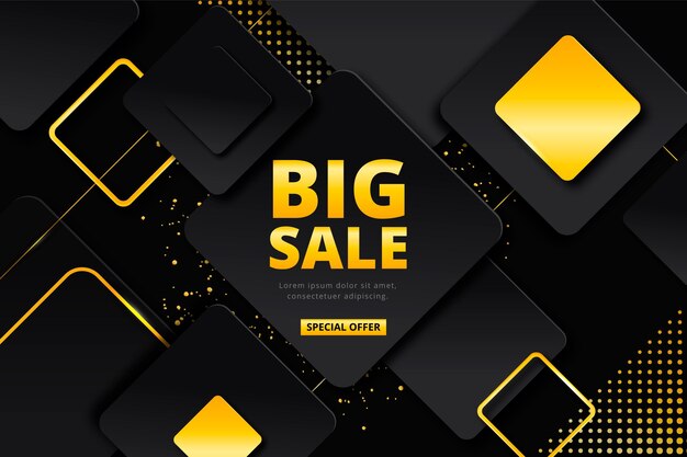 Luxury sale background