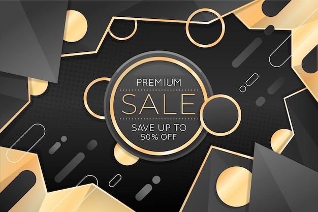 Luxury sale background