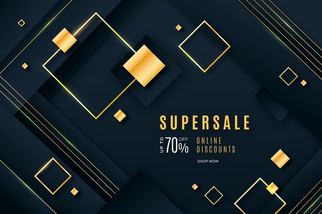 Luxury sale background