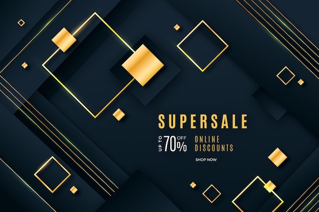 Luxury sale background