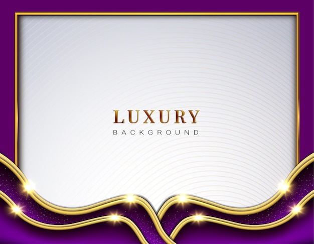 Luxury wave mempis background