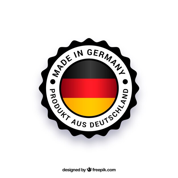 Made in germany label