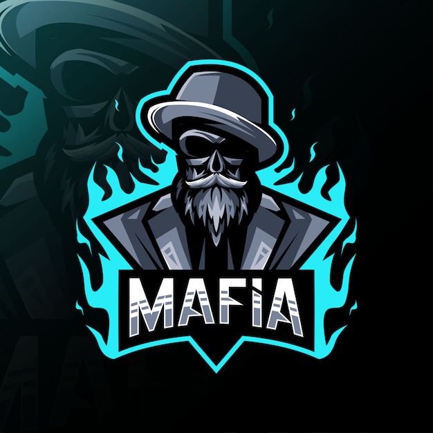 Download Free Gangster Skull Mascot Esport Logo Design Premium Vector Use our free logo maker to create a logo and build your brand. Put your logo on business cards, promotional products, or your website for brand visibility.