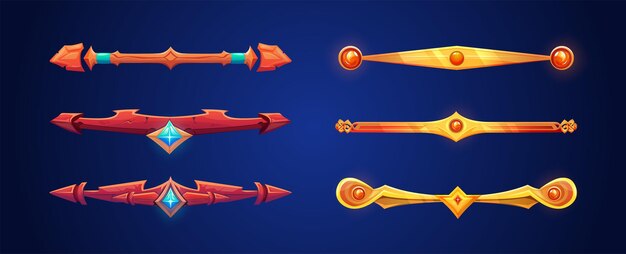 Разделитель и граница игрового интерфейса Magic