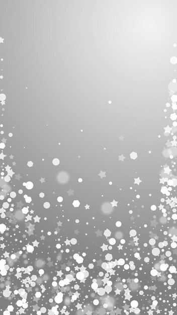 透明の白い雪の結晶 無料のベクター