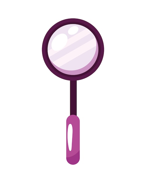 Free Vector Magnifying glass science