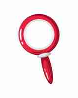 Free vector magnifying glass search icon isolated