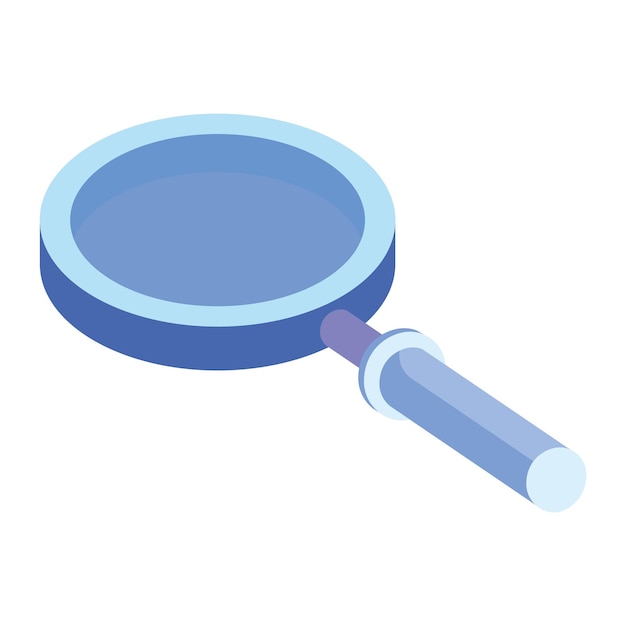 Free vector magnifying glass search