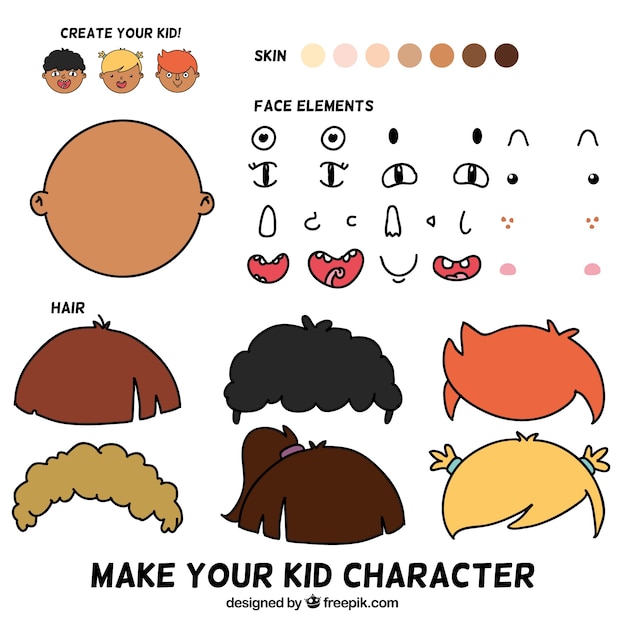 Make your kid character