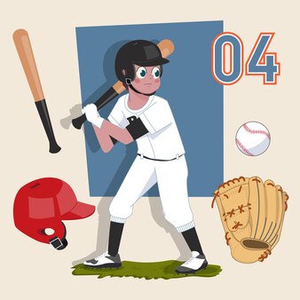 フローティング野球スポーツグローブとボールのイラストデザイン プレミアムベクター フローティング野球スポーツグローブとボールのイラストデザイン プレミアムベクター