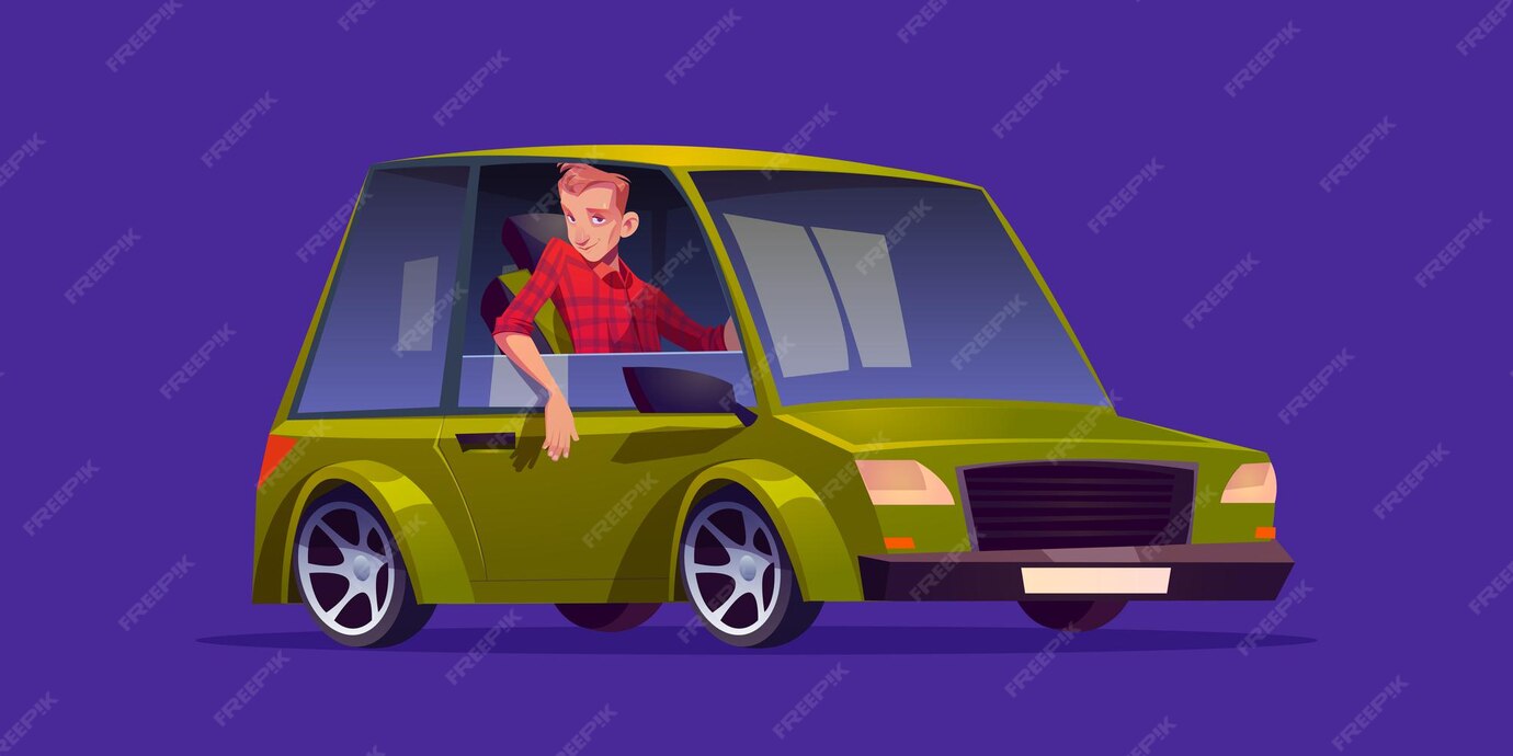A lawyer is out for a drive