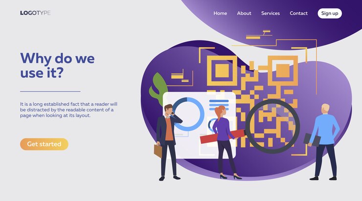 Free Vector managers analyzing sales report