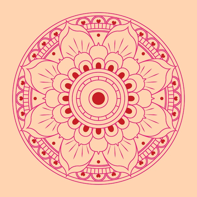 Mandala background design