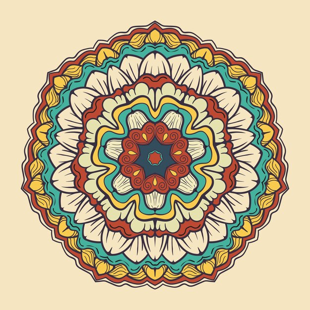 Mandala background design