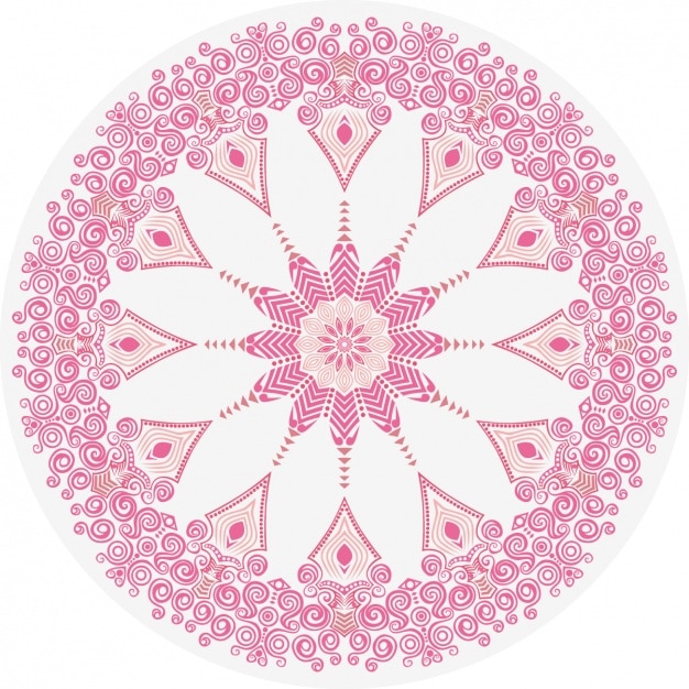 Free vector mandala background design