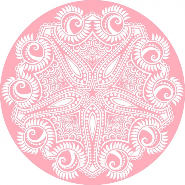 Free vector mandala background design