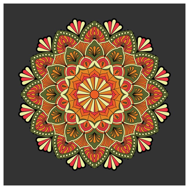 Mandala background design