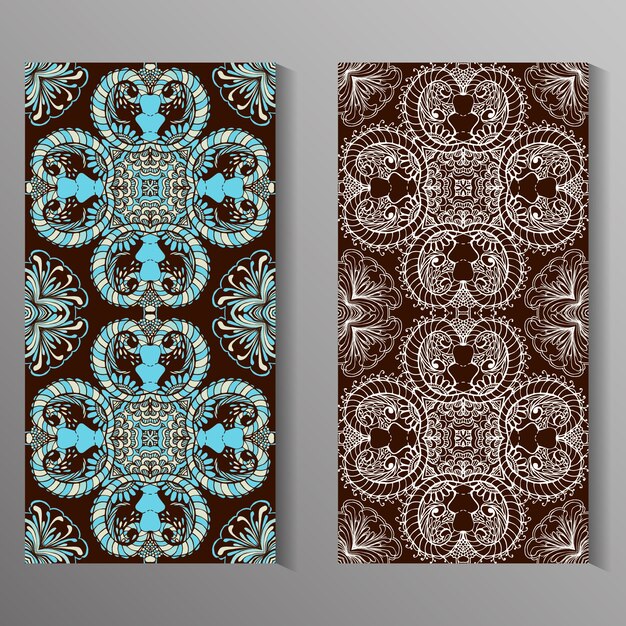 Mandala cards design