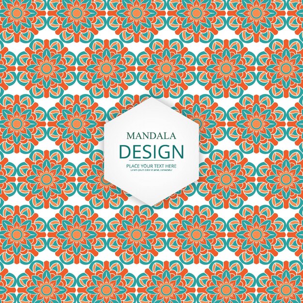 Mandala decorative pattern