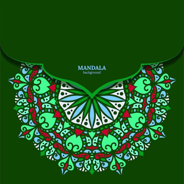 Free vector mandala illustration