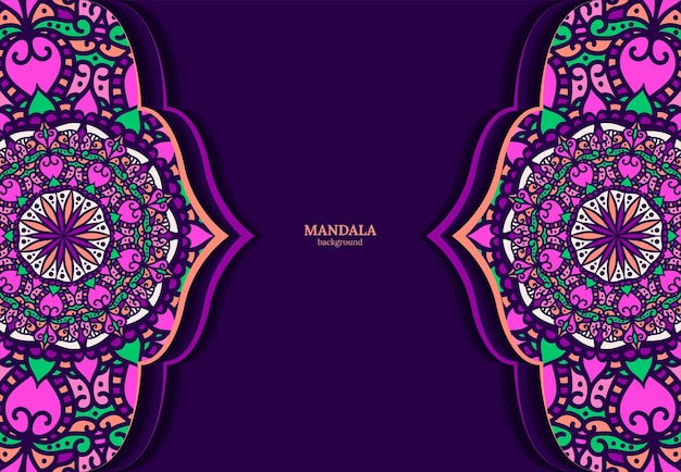 Vettore gratuito illustrazione di mandala