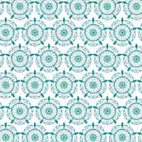 Free vector mandala pattern background