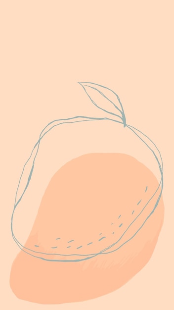 Free vector mango cute fruit vector design space