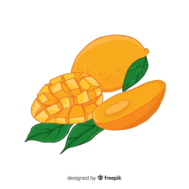 Free vector mangos