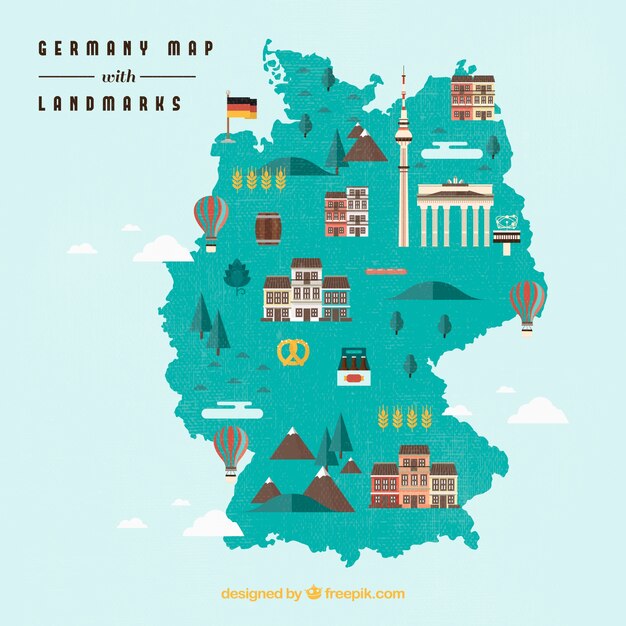 Germany Map Images Free Vectors Stock Photos Psd