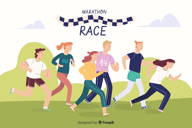 Marathon race