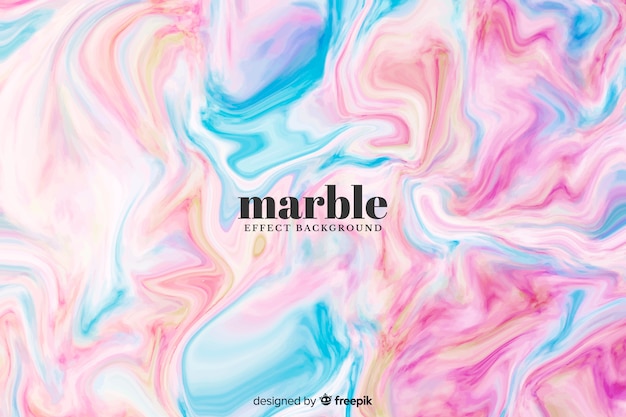 Free vector marble effect background