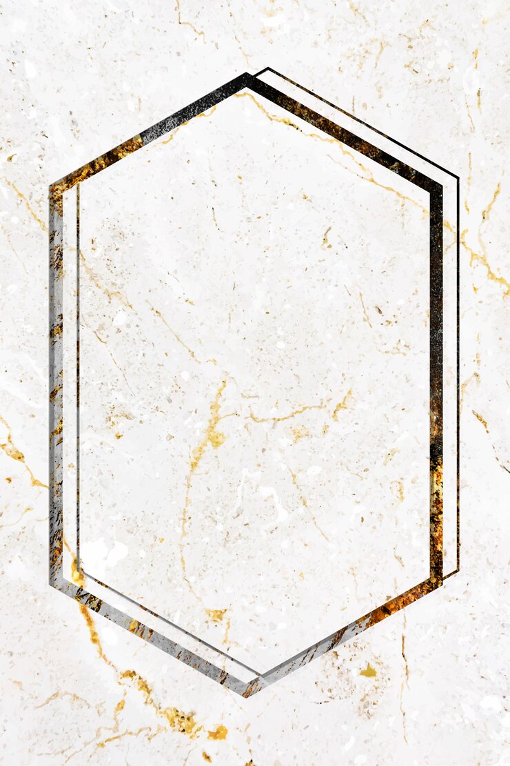 Free Vector marble frame design space