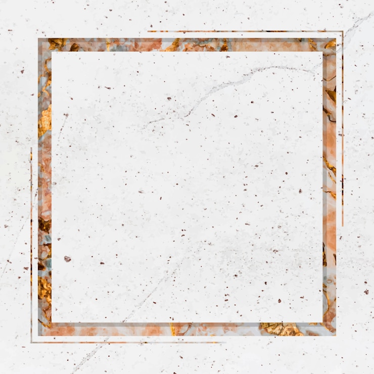 Free Vector marble frame design space