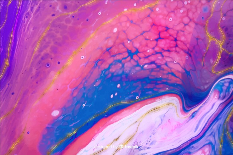 Free Vector marble paint texture background