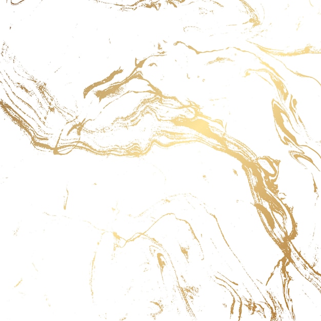 Мраморная текстура фон в золото и белый
