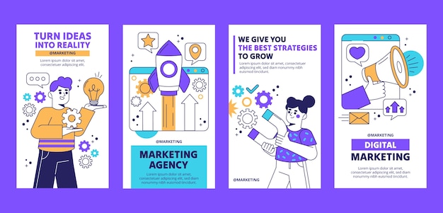 Marketing agency instagram stories