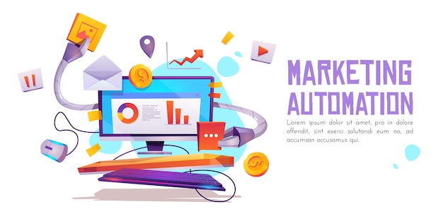 Баннер автоматизации маркетинга. технология для seo