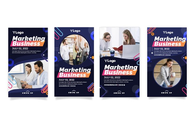 Marketing business instagram stories