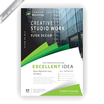 Marketing flyer template