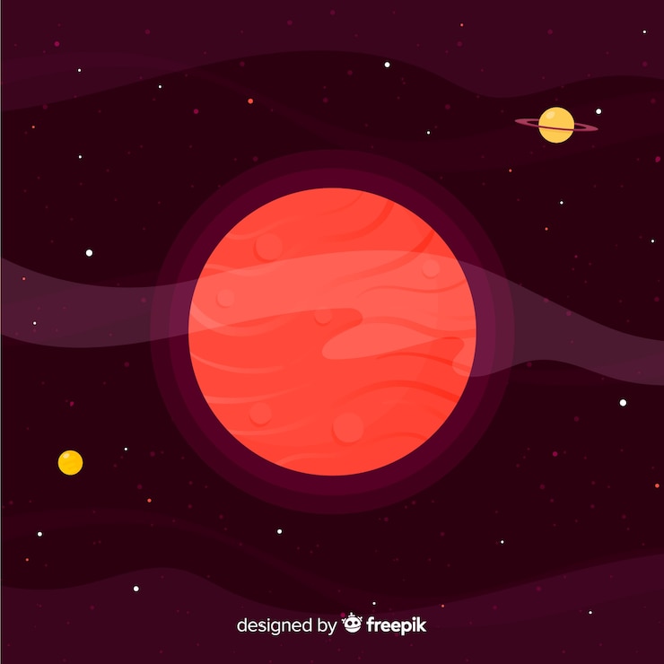 Free Vector mars background