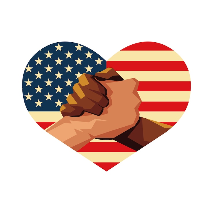 Free Vector martin luther king day american illustration