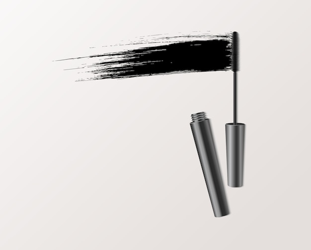 Free vector mascara fashion illustration