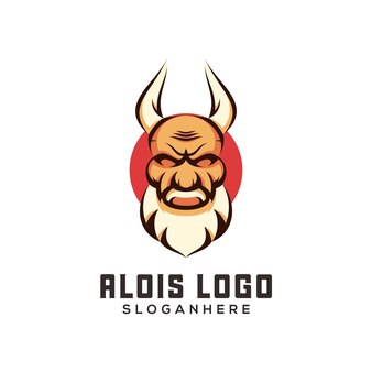 Талисман логотип дьявол векторные иллюстрации