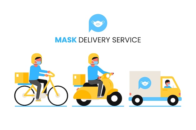 Mask delivery service