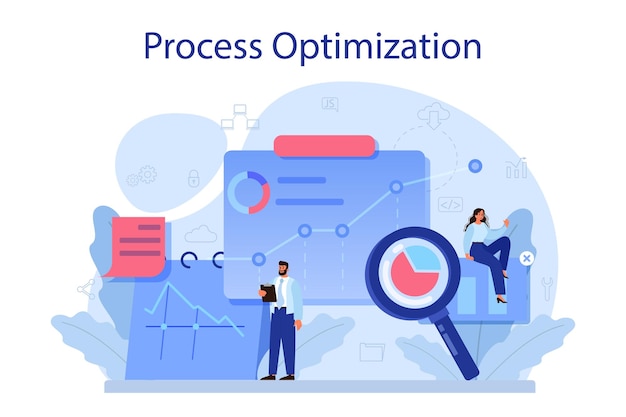 Piattaforma o servizio online della fase di maturità periodo del ciclo di vita del progetto implementazione e sviluppo del progetto aziendale piano di consultazione del tutorial online illustrazione piatta vettoriale