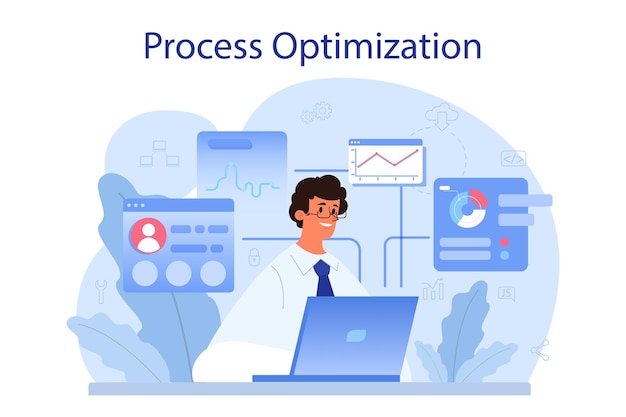 Maturity stage online service or platform Project life cycle period Business project implementation and development Online tutorial consultation plan Vector flat illustration