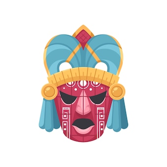マヤ文明古代マスク
