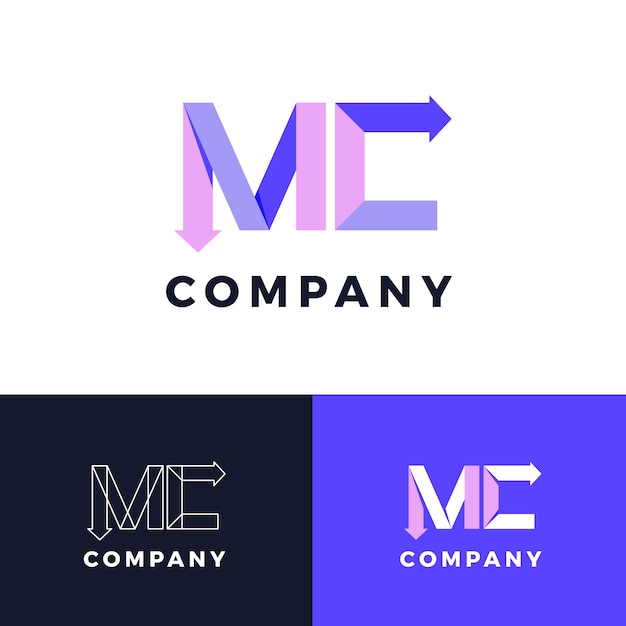 Mc business logo design